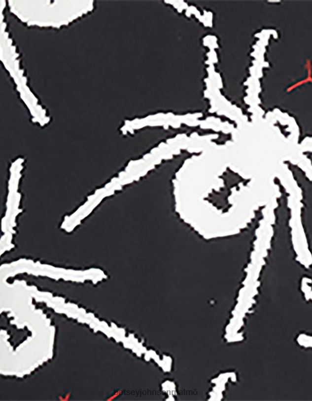 se Betsey Johnson kvinnor 80:e bash korsett raglan topp svart vit Kläder 0V8BT305