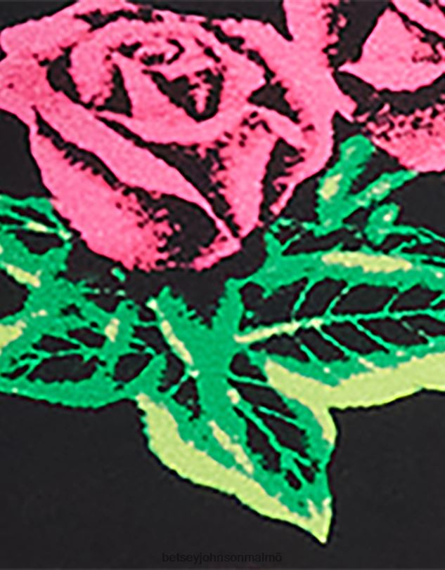 se Betsey Johnson kvinnor 80:e bash korsett raglan klänning rosor Kläder 0V8BT290