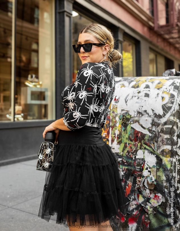 se Betsey Johnson kvinnor 80:e bash tyll tutu svart Kläder 0V8BT272