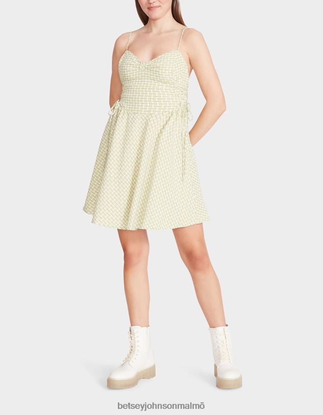 se Betsey Johnson kvinnor bella frocked dot miniklänning kalk Kläder 0V8BT299