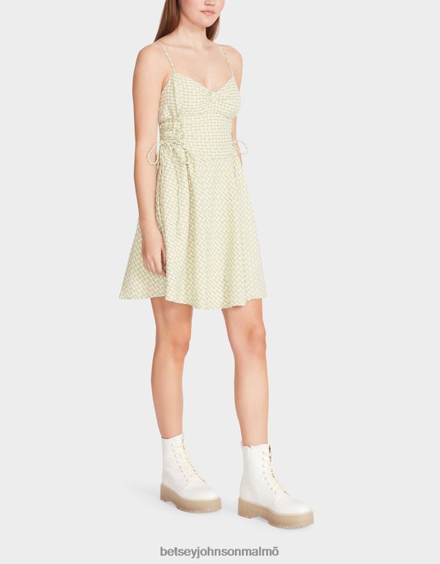 se Betsey Johnson kvinnor bella frocked dot miniklänning kalk Kläder 0V8BT299