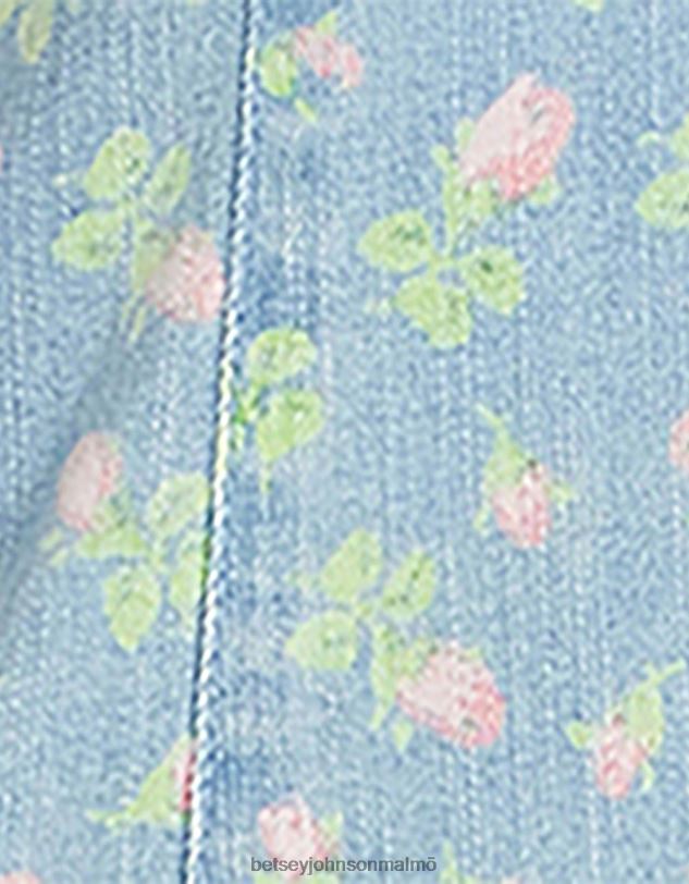 se Betsey Johnson kvinnor denim älskare bustier miniklänning blå Kläder 0V8BT278