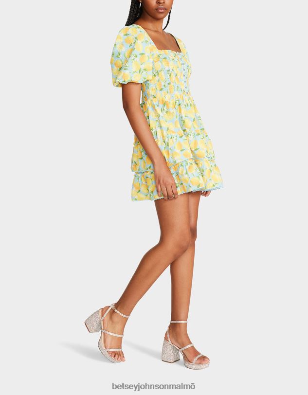 se Betsey Johnson kvinnor haley miniklänning blå Kläder 0V8BT283