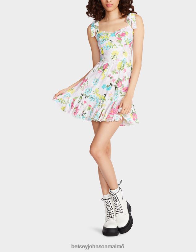 se Betsey Johnson kvinnor tulluah miniklänning vit Kläder 0V8BT265