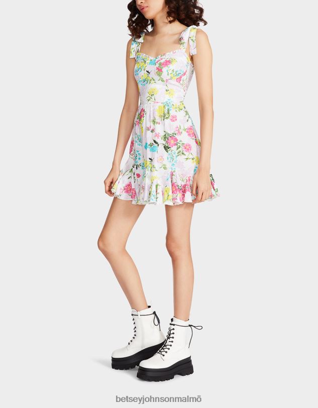 se Betsey Johnson kvinnor tulluah miniklänning vit Kläder 0V8BT265