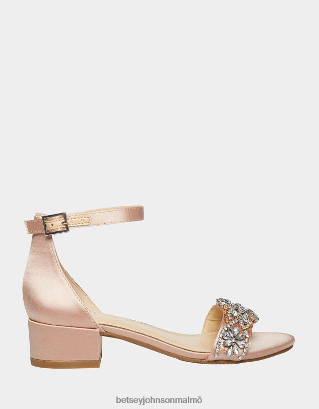 se Betsey Johnson barn mel champagne skor 0V8BT199