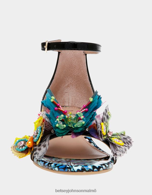 se Betsey Johnson barn pipig svart multi skor 0V8BT103