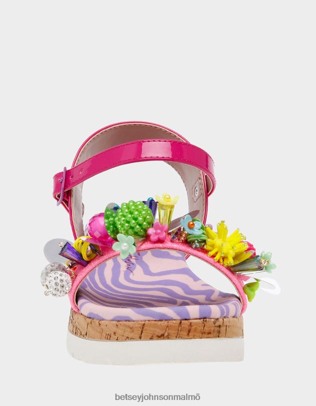 se Betsey Johnson barn frank rosa multi skor 0V8BT164