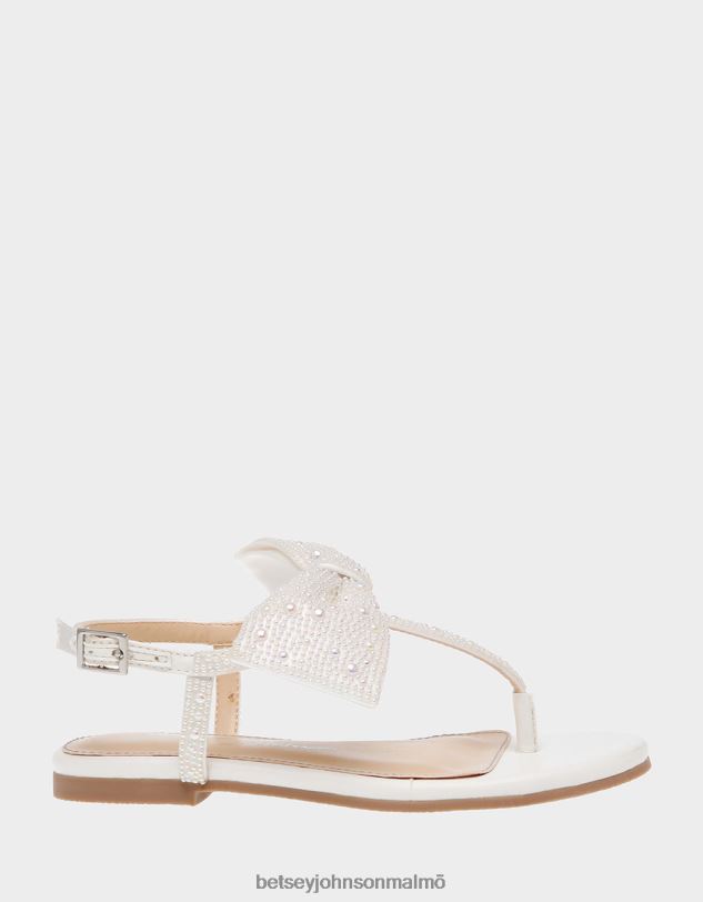 se Betsey Johnson barn sasha elfenben skor 0V8BT186