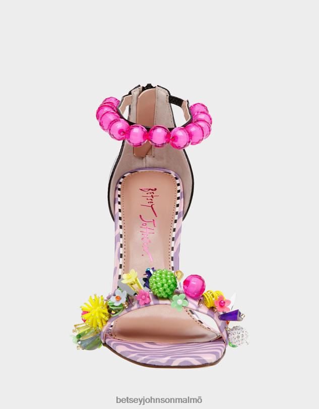 se Betsey Johnson kvinnor Clooney rosa multi skor 0V8BT98