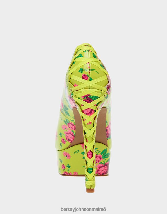 se Betsey Johnson kvinnor bonnee citron skor 0V8BT122
