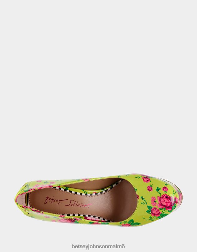 se Betsey Johnson kvinnor bonnee citron skor 0V8BT122