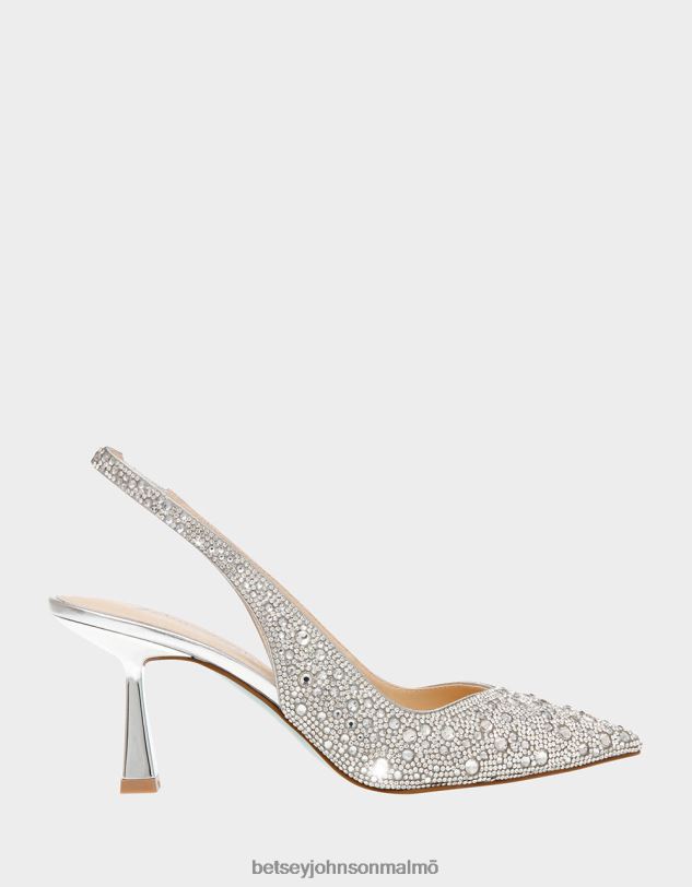 se Betsey Johnson kvinnor clark silver skor 0V8BT18
