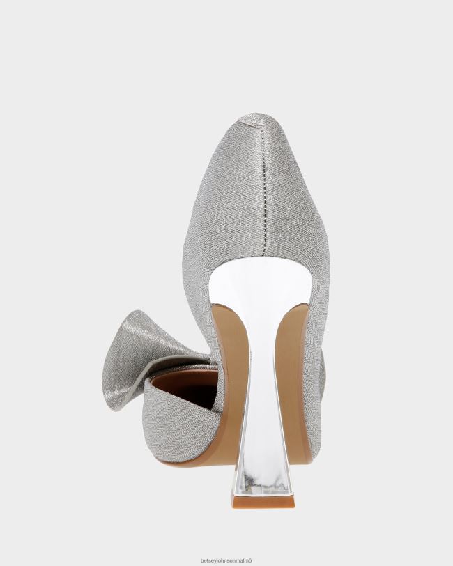 se Betsey Johnson kvinnor ädla silver skor 0V8BT26