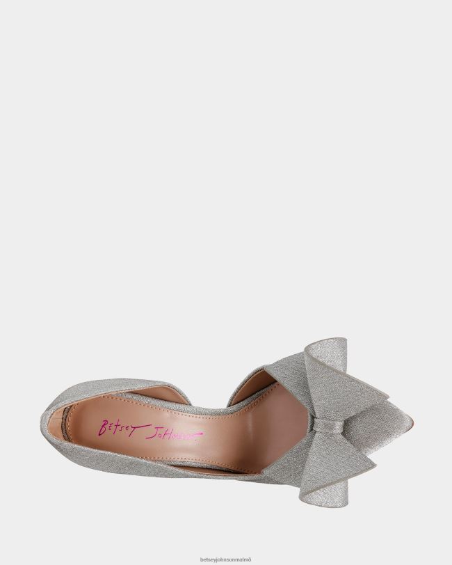 se Betsey Johnson kvinnor ädla silver skor 0V8BT26