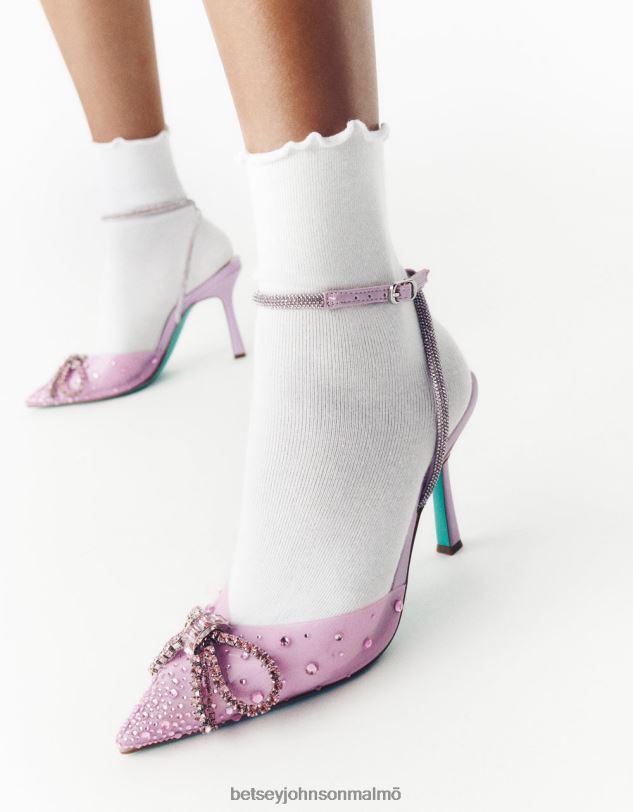 se Betsey Johnson kvinnor drea lila skor 0V8BT144