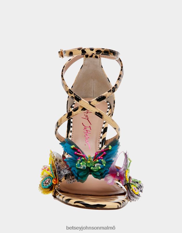 se Betsey Johnson kvinnor everlee leopard multi skor 0V8BT76
