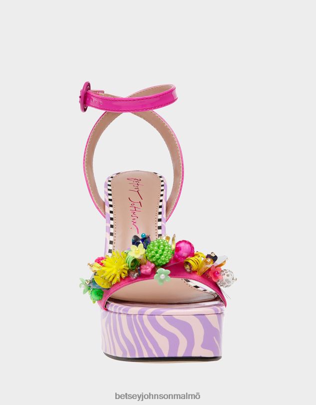 se Betsey Johnson kvinnor jorden rosa multi skor 0V8BT82