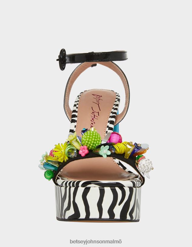 se Betsey Johnson kvinnor jorden svart multi skor 0V8BT104