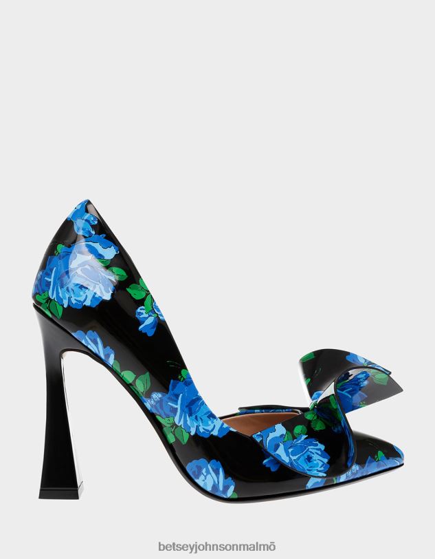 se Betsey Johnson kvinnor nobble-s blå multi skor 0V8BT128