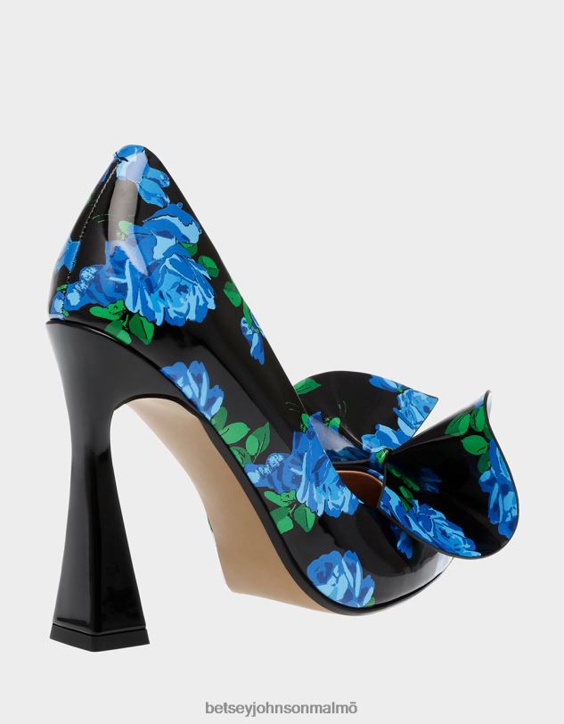 se Betsey Johnson kvinnor nobble-s blå multi skor 0V8BT128