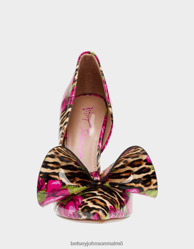 se Betsey Johnson kvinnor nobble-s leopard multi skor 0V8BT87