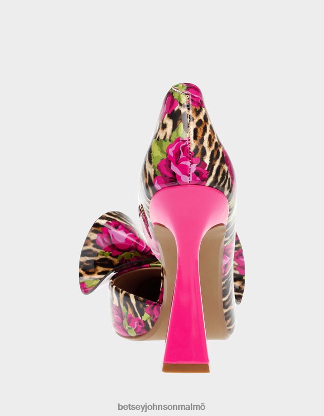 se Betsey Johnson kvinnor nobble-s leopard multi skor 0V8BT87