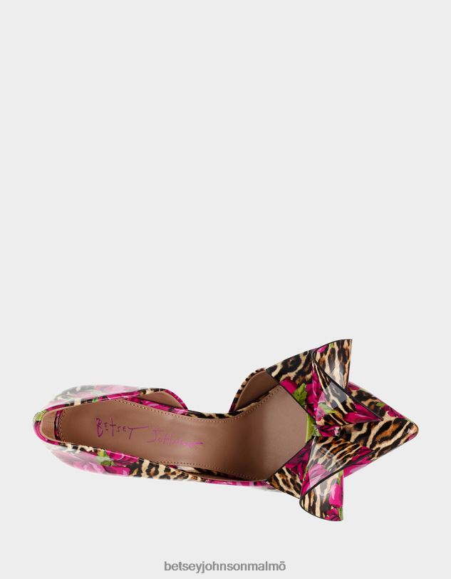 se Betsey Johnson kvinnor nobble-s leopard multi skor 0V8BT87