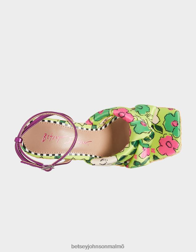 se Betsey Johnson kvinnor pensé gul multi skor 0V8BT153