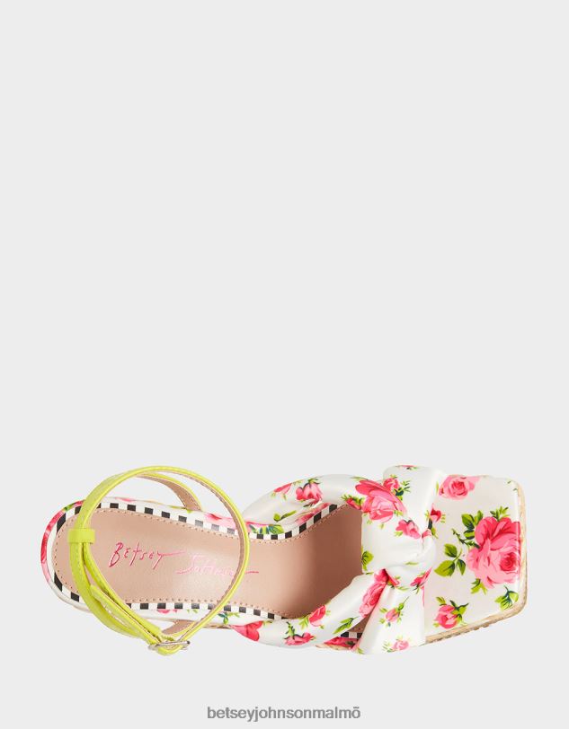 se Betsey Johnson kvinnor pensé vit multi skor 0V8BT127