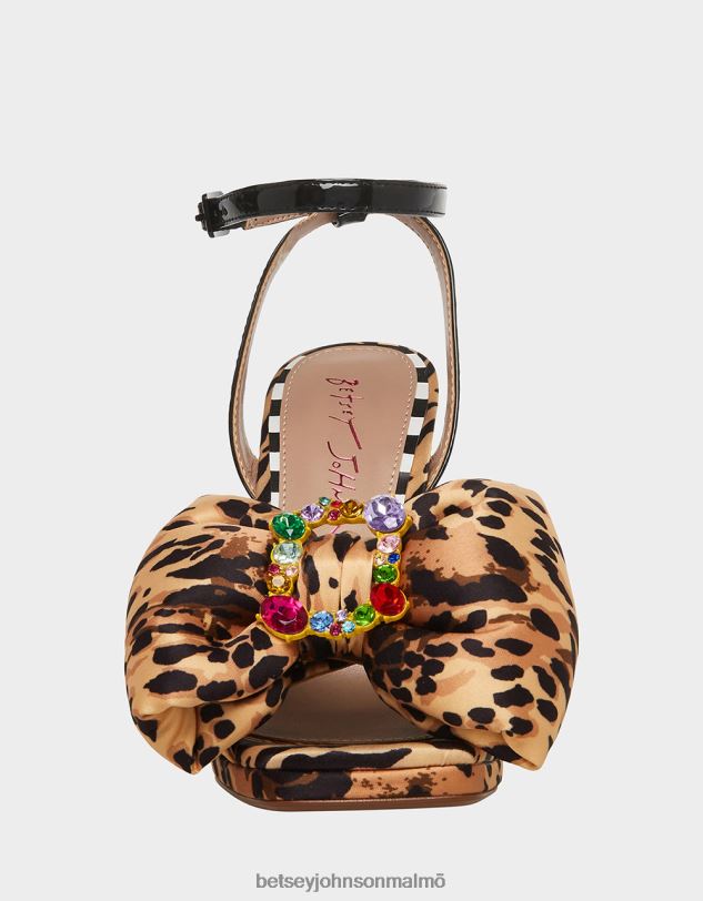se Betsey Johnson kvinnor pollie leopard multi skor 0V8BT49