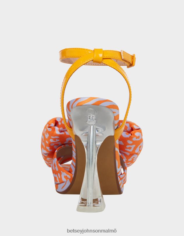 se Betsey Johnson kvinnor pollie orange multi skor 0V8BT55