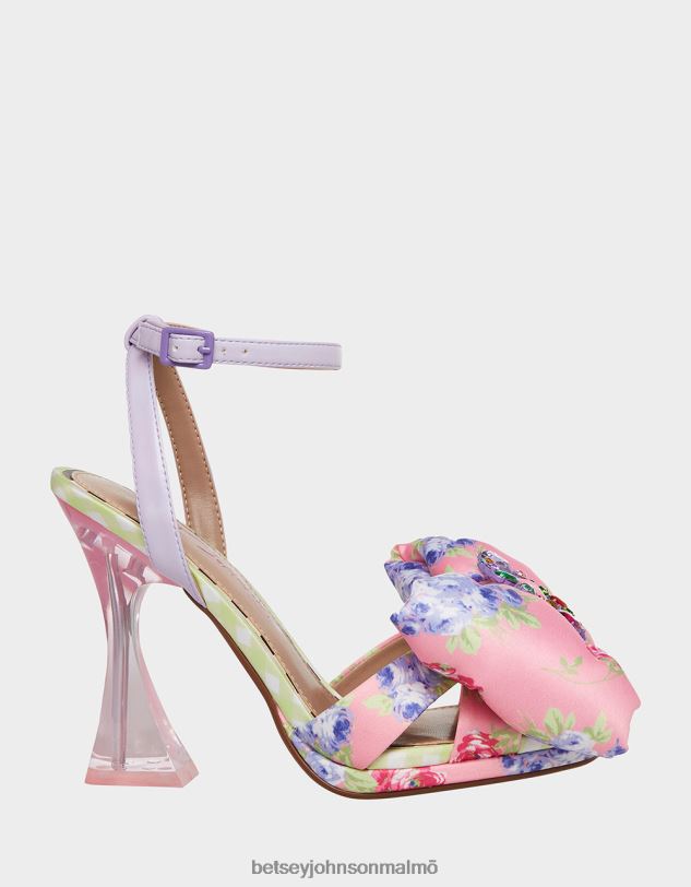 se Betsey Johnson kvinnor pollie rosa multi skor 0V8BT73