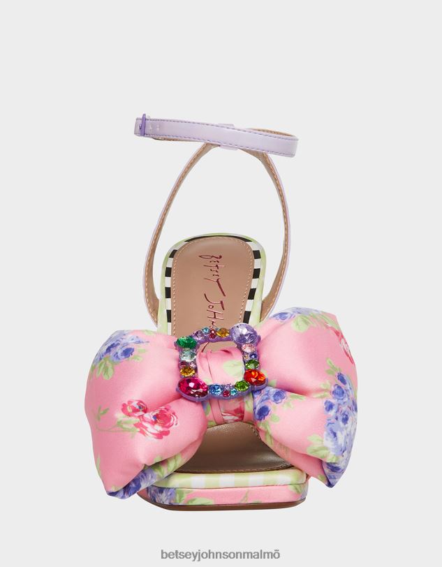 se Betsey Johnson kvinnor pollie rosa multi skor 0V8BT73