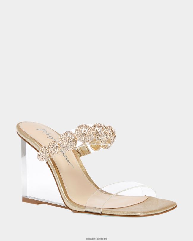 se Betsey Johnson kvinnor troy guld skor 0V8BT141
