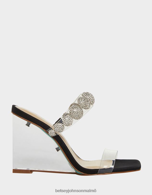 se Betsey Johnson kvinnor troy svart skor 0V8BT163