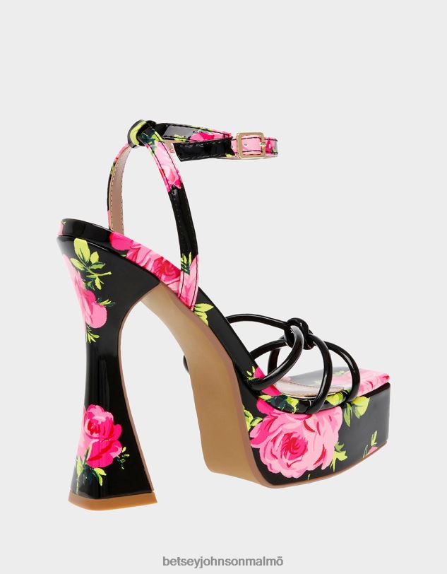 se Betsey Johnson kvinnor tyky svart multi skor 0V8BT160
