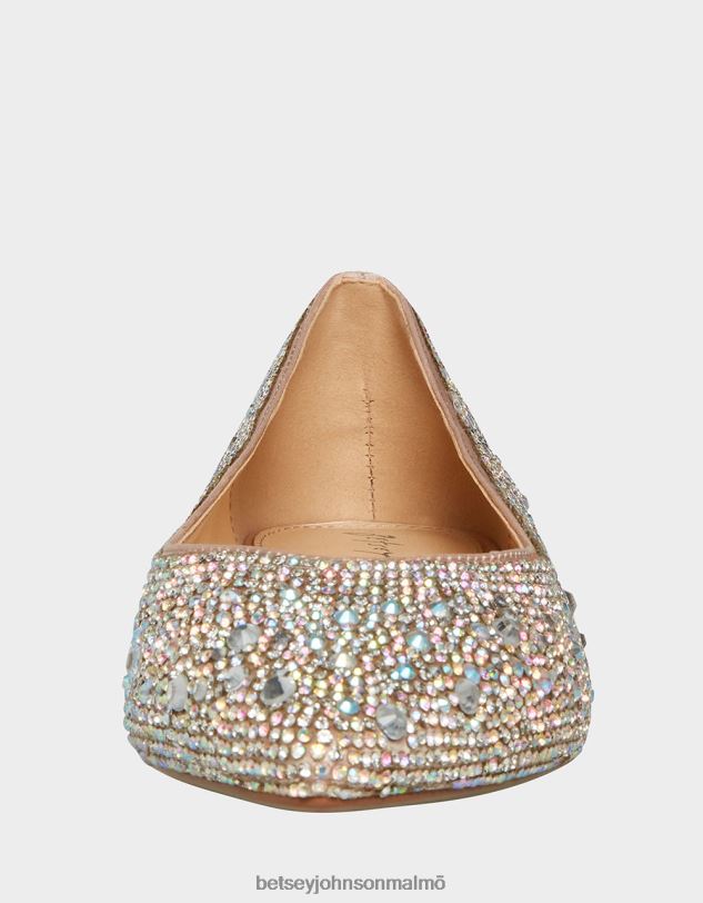 se Betsey Johnson kvinnor sb-jude naken satin skor 0V8BT99