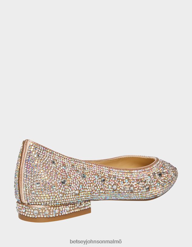 se Betsey Johnson kvinnor sb-jude naken satin skor 0V8BT99