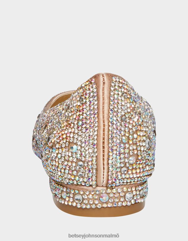 se Betsey Johnson kvinnor sb-jude naken satin skor 0V8BT99