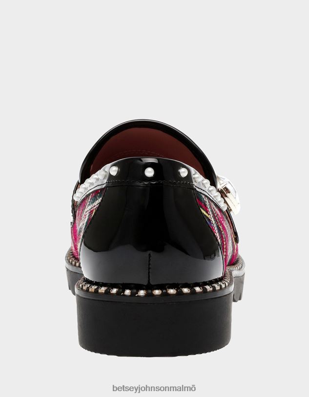 se Betsey Johnson kvinnor mariam röd pläd skor 0V8BT28