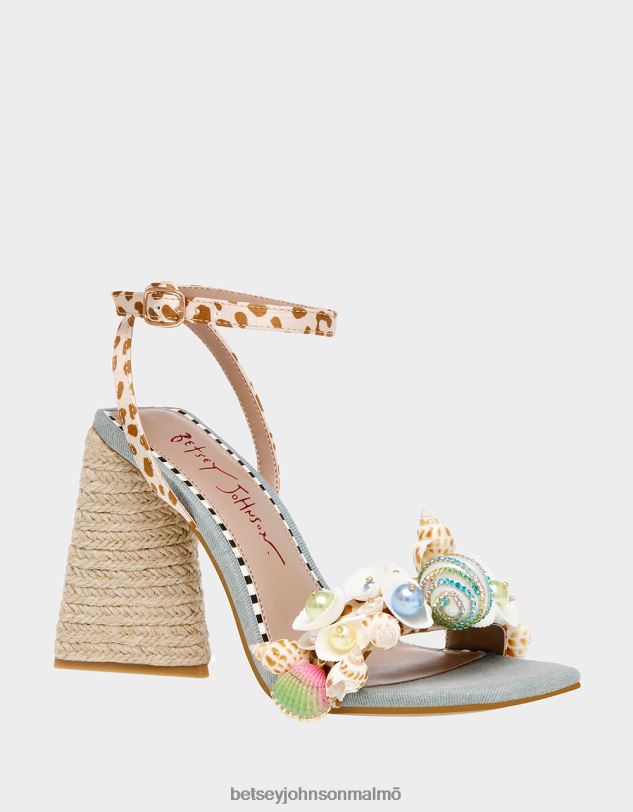 se Betsey Johnson kvinnor anckor leopard multi skor 0V8BT60