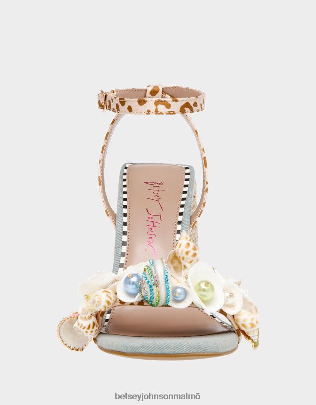 se Betsey Johnson kvinnor anckor leopard multi skor 0V8BT60