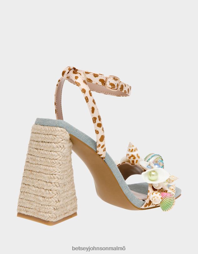 se Betsey Johnson kvinnor anckor leopard multi skor 0V8BT60