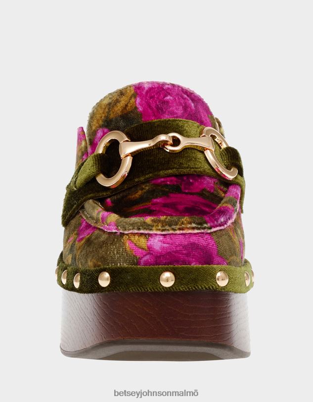 se Betsey Johnson kvinnor aydin grön multi skor 0V8BT123