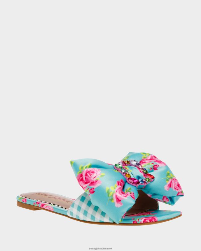 se Betsey Johnson kvinnor daisyy-g blå multi skor 0V8BT121