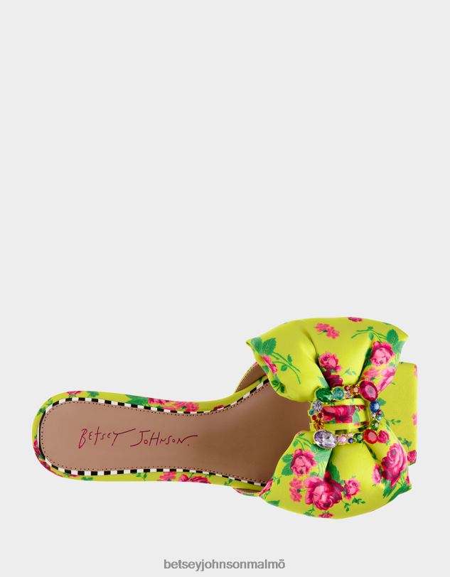 se Betsey Johnson kvinnor daisyy-g citron skor 0V8BT117