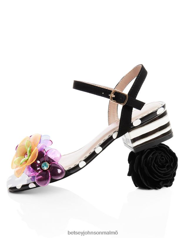 se Betsey Johnson kvinnor dottee svart multi skor 0V8BT57