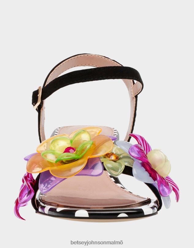 se Betsey Johnson kvinnor dottee svart multi skor 0V8BT57