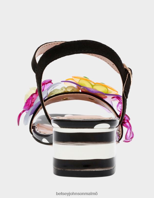 se Betsey Johnson kvinnor dottee svart multi skor 0V8BT57